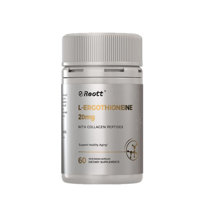 Reott L-Ergothioneine 20mg with Collagen Pepyides 60 Count