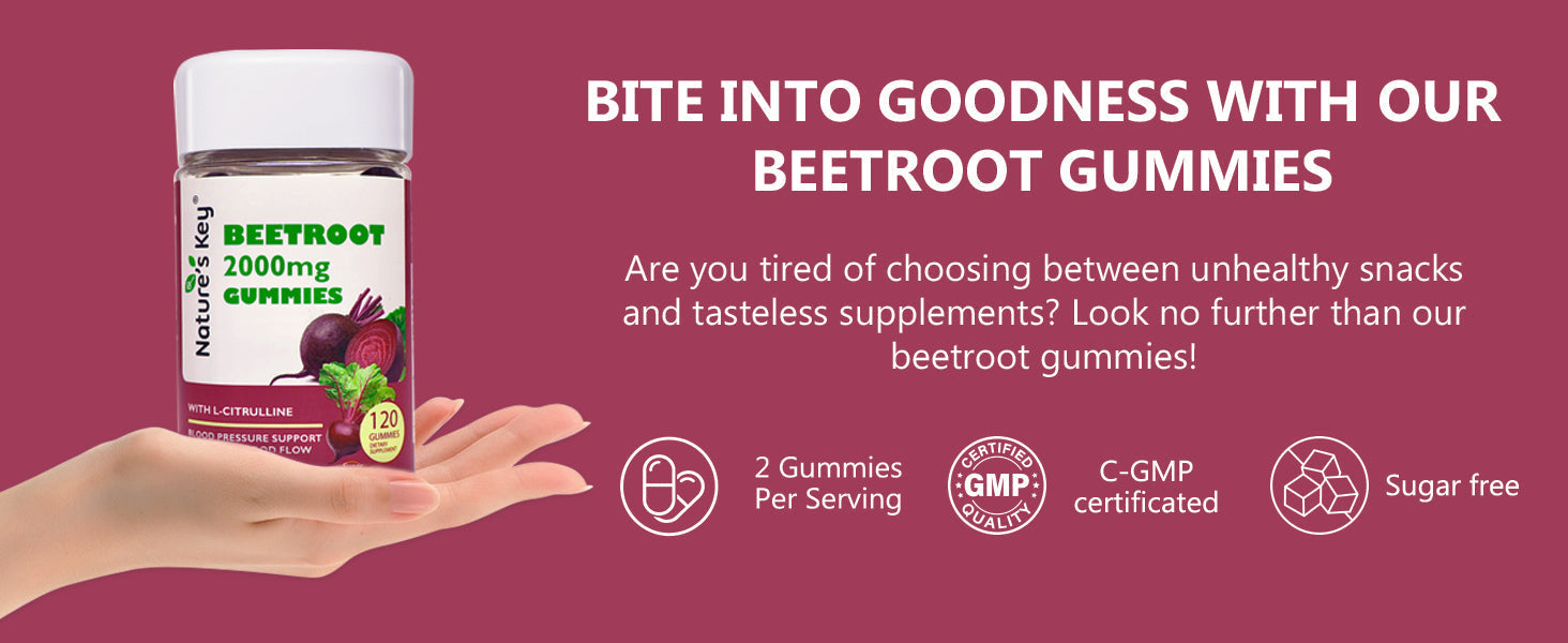 Beetroot Gummies: A Delicious Way to Support Your Daily Wellness Routine