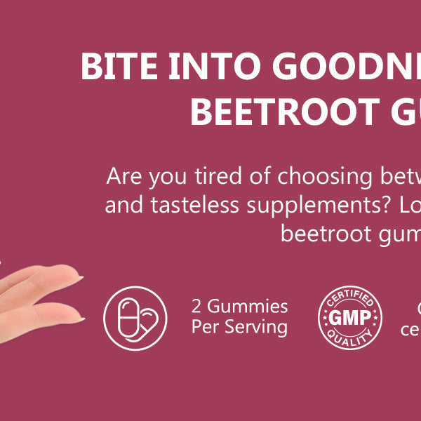 Beetroot Gummies: A Delicious Way to Support Your Daily Wellness Routine