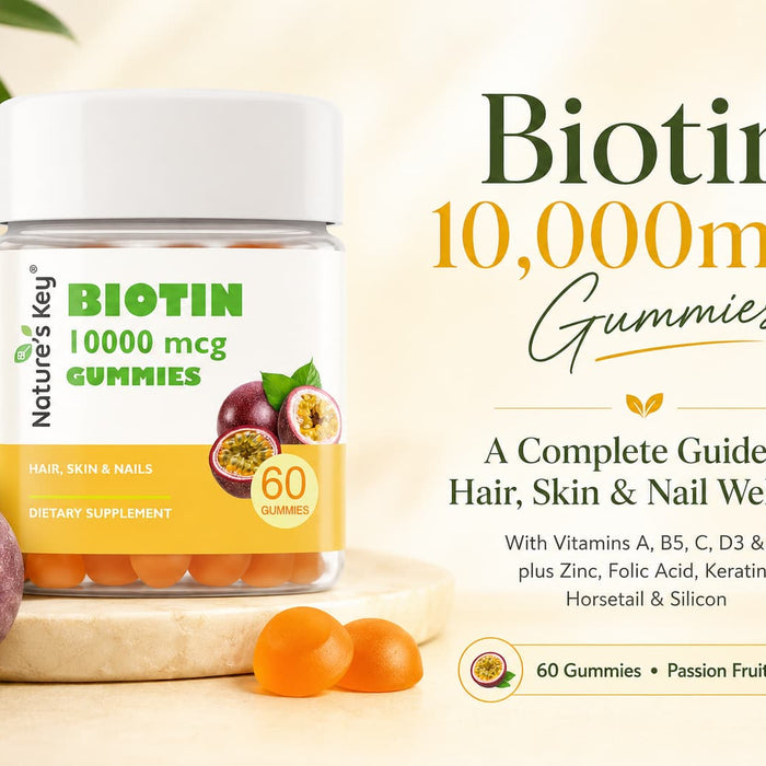 Biotin 10,000mcg Gummies for Hair, Skin &amp; Nails: A Complete Beauty Support Guide