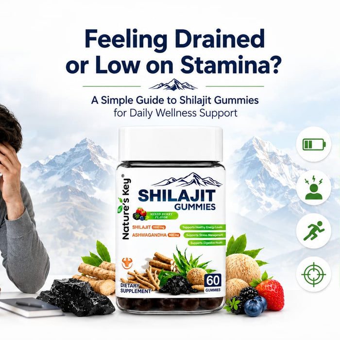 Feeling Drained or Low on Stamina? A Guide to Shilajit Oil-Infused Gummies