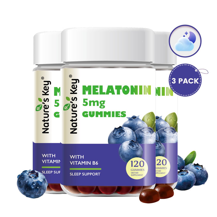 Melatonin Gummies 120 Count with Vitamin B6