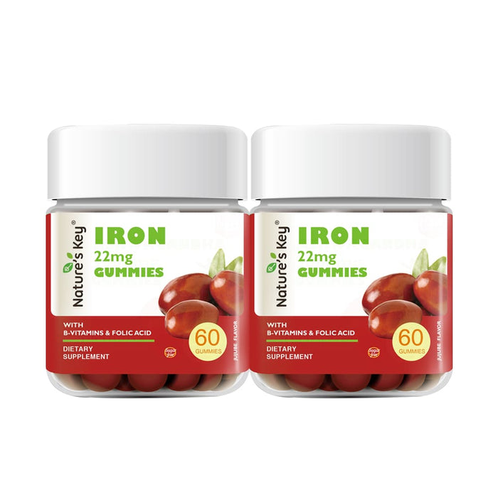Iron Gummies 60 Count-2 Pack