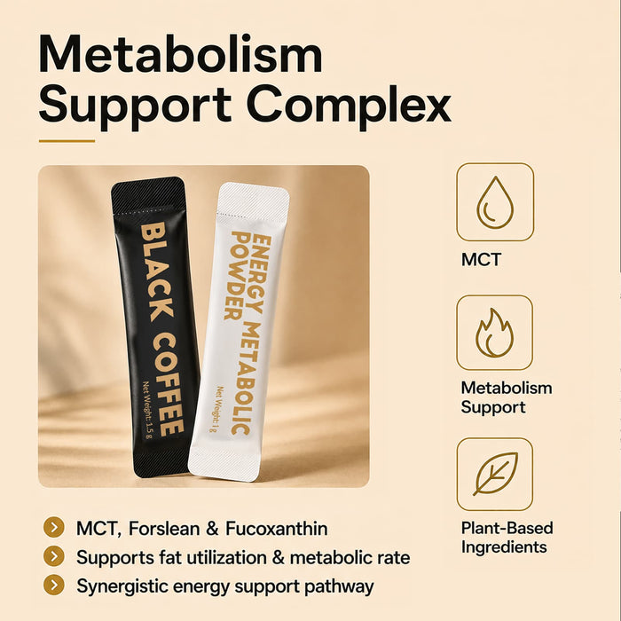 Nature's Key Daily Metabolism Coffee Instant Energy Support