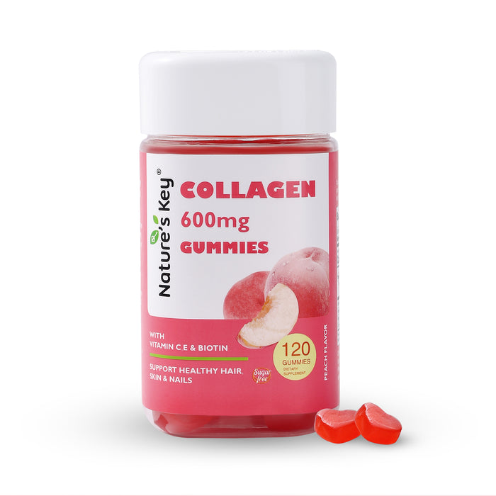 Collagen Gummies 120 Count with Vitamins C, and E