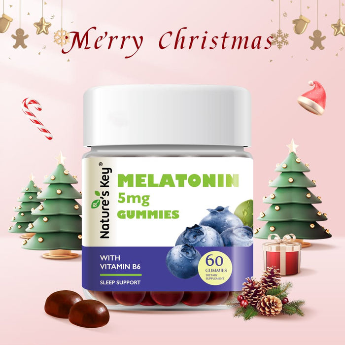 Melatonin Gummies 60 Count with Vitamin B6