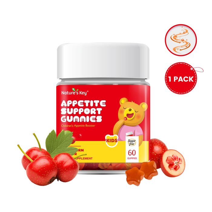 Appetite Booster Gummies Sugar Free 60 Count, Suitable for All Ages
