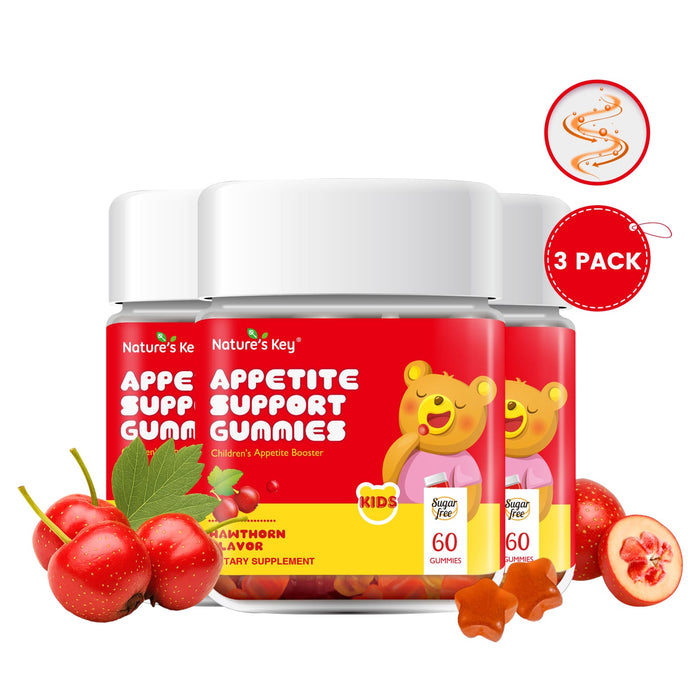 Appetite Booster Gummies Sugar Free 60 Count, Suitable for All Ages
