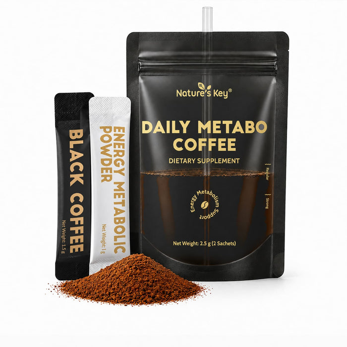 Nature's Key Daily Metabolism Coffee Instant Energy Support