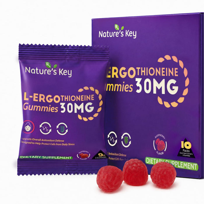 L-Ergothioneine Gummies 30mg 5-in-1 Sugar Free