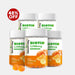 Bottle of Nature's Key Biotin Gummies with 48% off