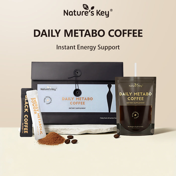 Nature's Key Daily Metabolism Coffee Instant Energy Support