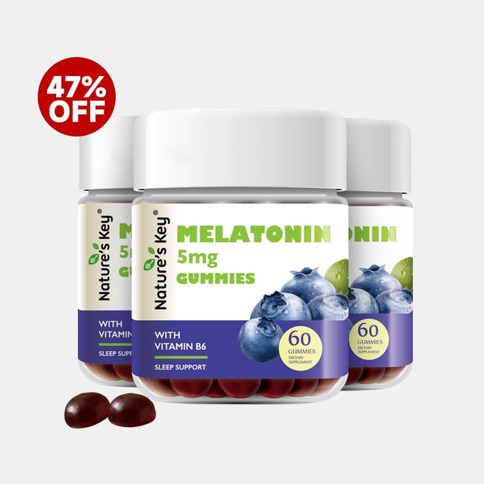 Nature's Key Melatonin gummies with a 47% off