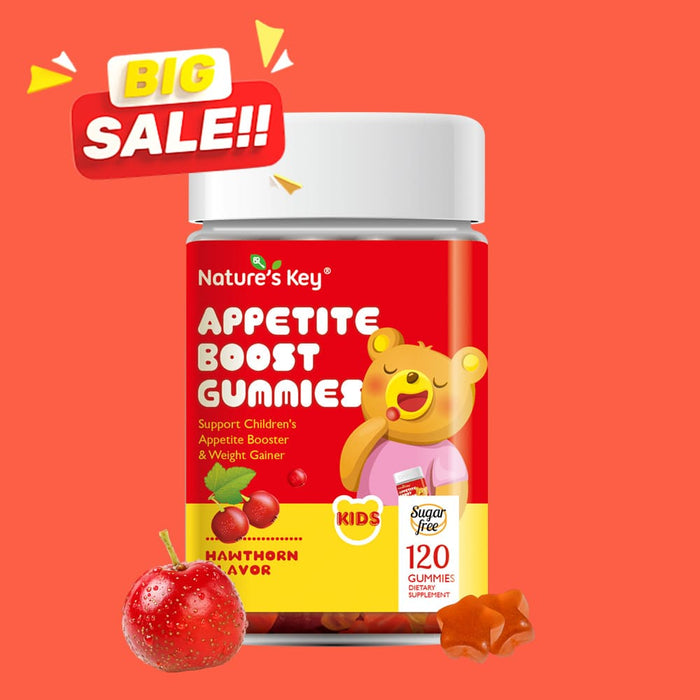 【BIG SALE】Appetite Booster Gummies Sugar Free 120 Count, Suitable for All Ages