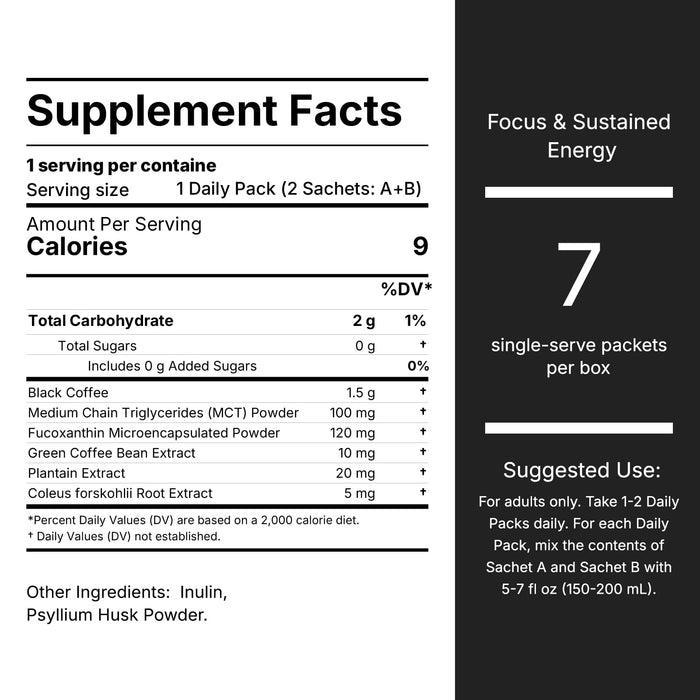 Nature's Key Daily Metabolism Coffee Instant Energy Support