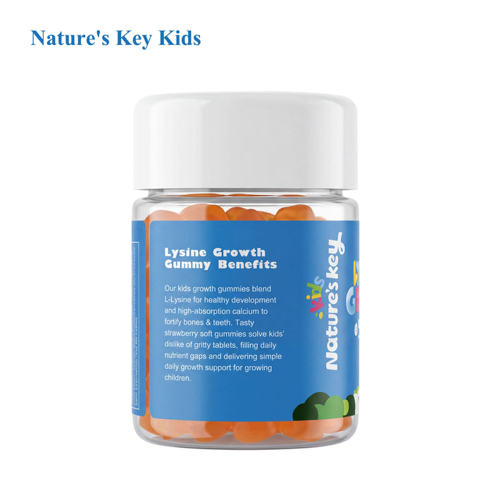 Nature's Key Kids LYSINE GROWTH GUMMIES 60 Count