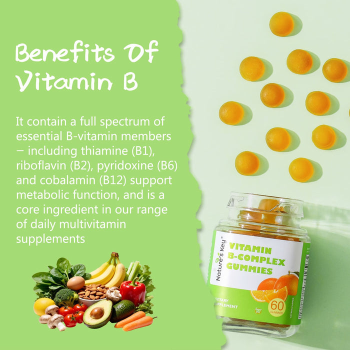 Vitamin B-Complex Gummies 60 Count